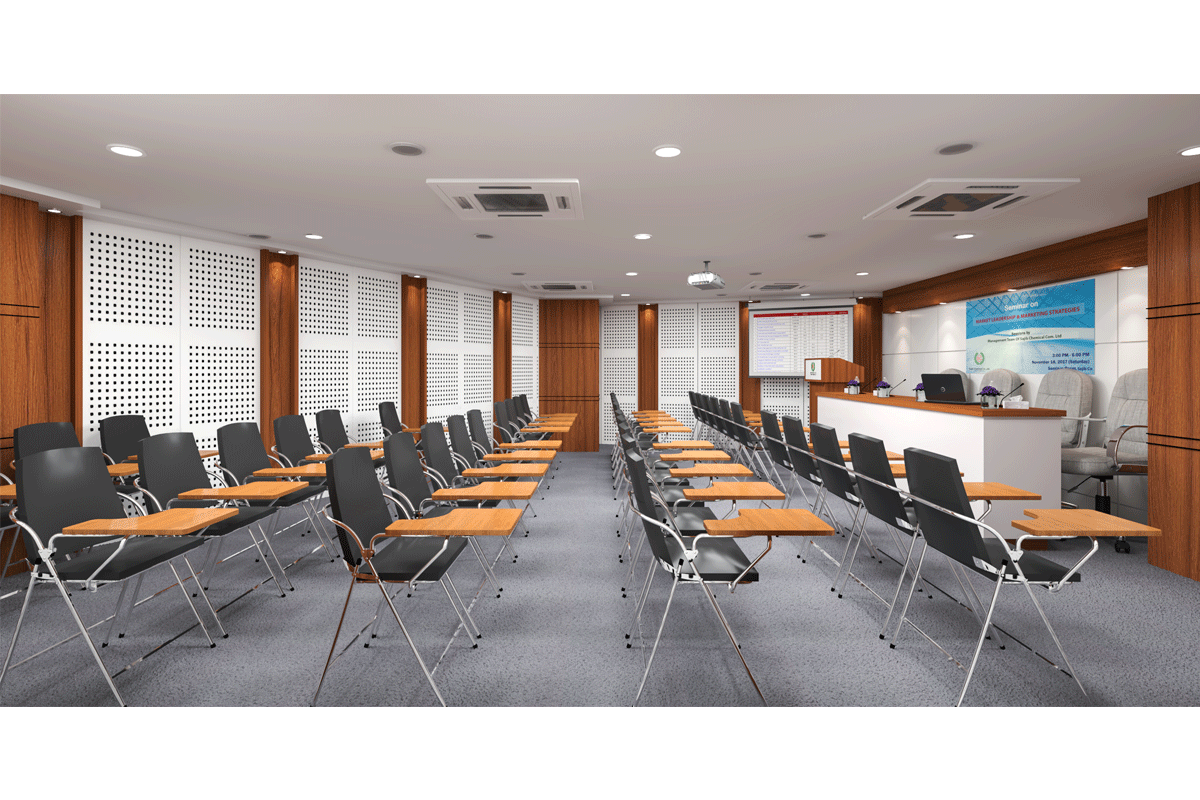 Wall Paneling in Seminar Room