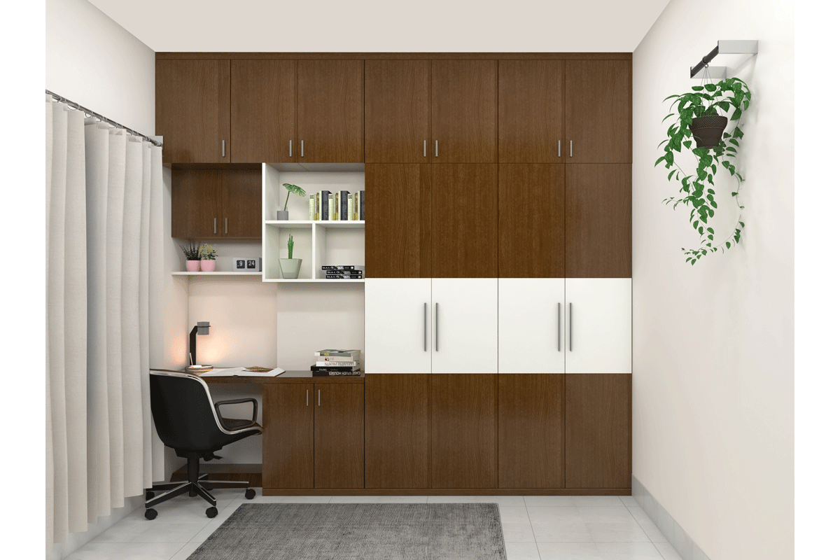 Study Cum Wall Cabinet