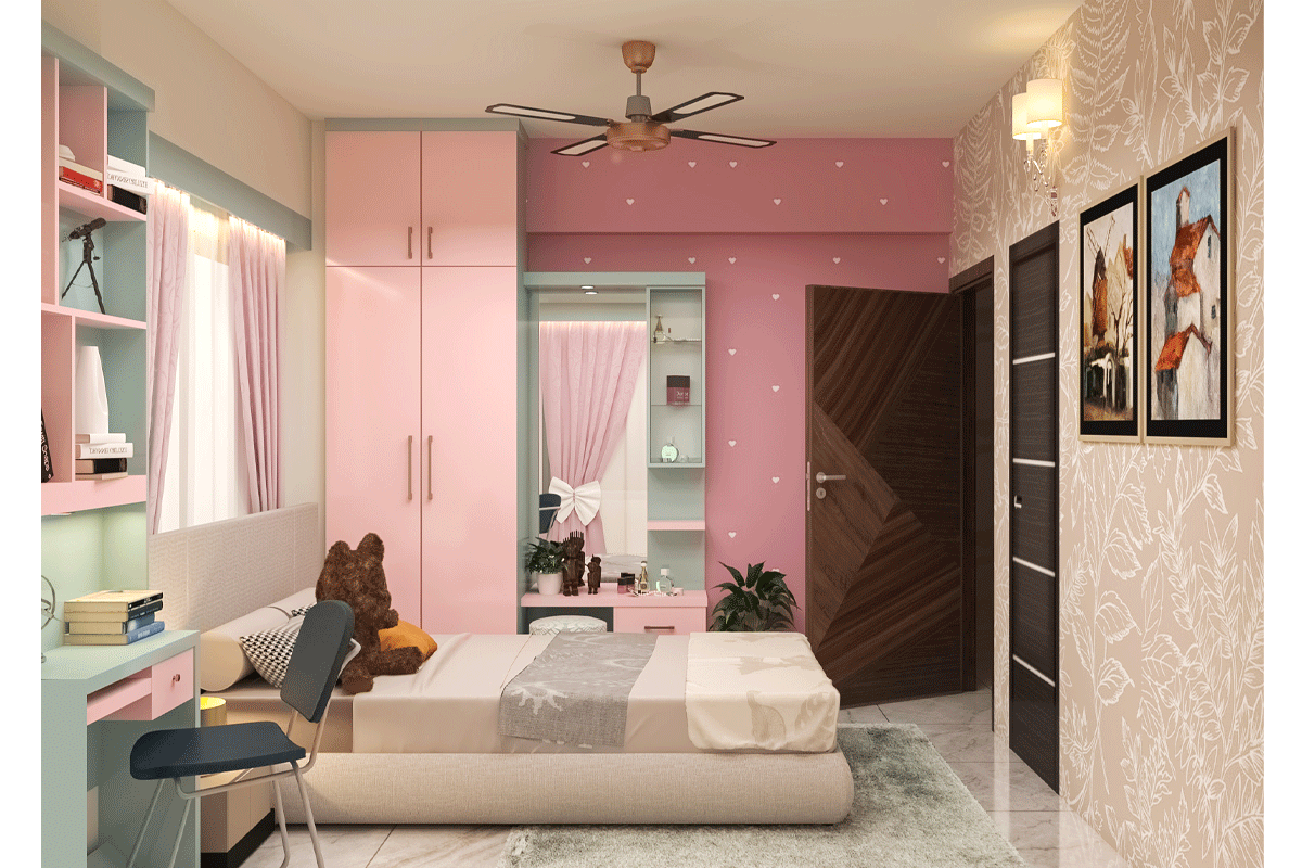 Guest Bed Initerior Design in Dhaka