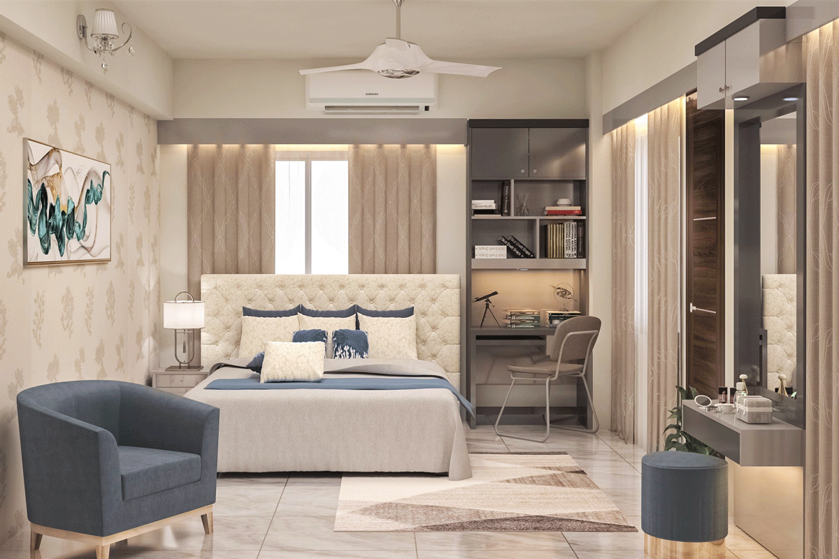 Master Bed Interior Design